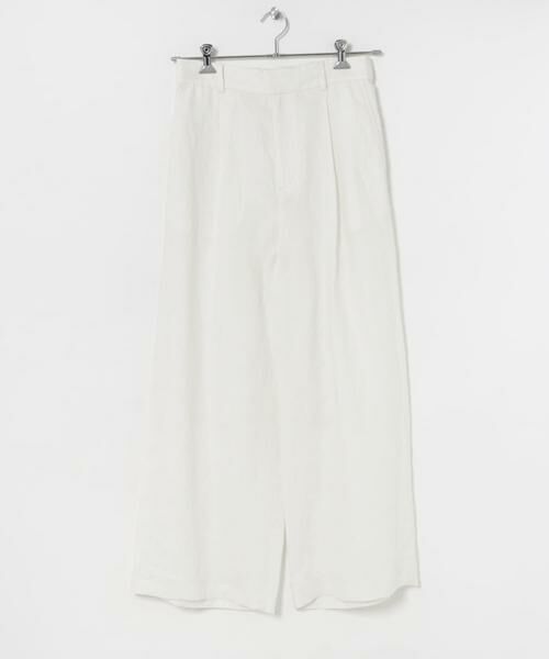 URBAN RESEARCH / アーバンリサーチ その他パンツ | 『3サイズ展開』new basic　リネンイージーワイドスラックス | 詳細8