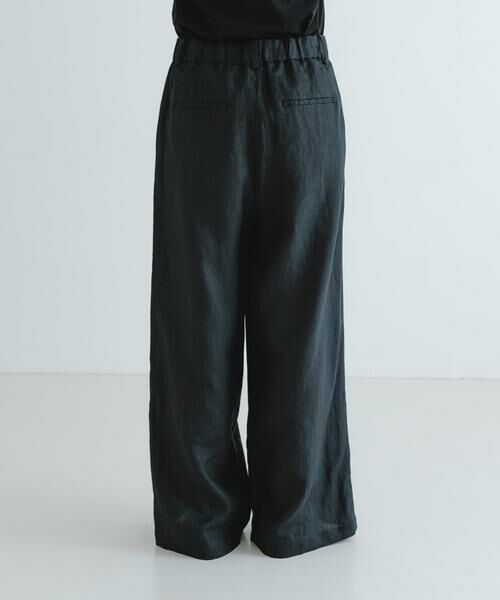 URBAN RESEARCH / アーバンリサーチ その他パンツ | 『3サイズ展開』new basic　リネンイージーワイドスラックス | 詳細20