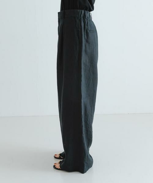 URBAN RESEARCH / アーバンリサーチ その他パンツ | 『3サイズ展開』new basic　リネンイージーワイドスラックス | 詳細19