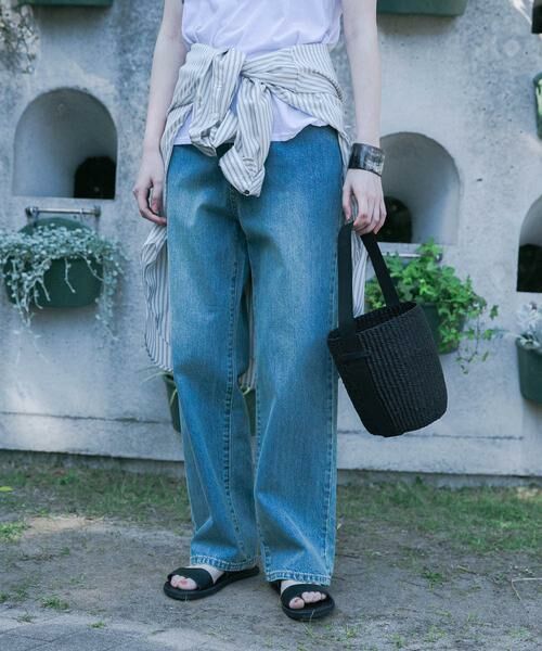 URBAN RESEARCH/アーバンリサーチ 『4サイズ展開』new basic ストレートフィットデニムパンツ ベージュ系その他 36