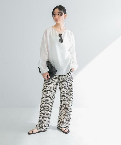 URBAN RESEARCH / アーバンリサーチ その他パンツ | 『イージーケア』SPRINTEXプリントイージーパンツ | 詳細5