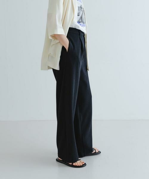 URBAN RESEARCH / アーバンリサーチ その他パンツ | 『3サイズ展開』『MADE IN JAPAN』カットジョーゼットイージースラックス | 詳細4