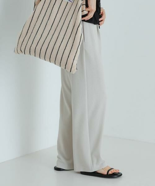 URBAN RESEARCH / アーバンリサーチ その他パンツ | 『3サイズ展開』『MADE IN JAPAN』カットジョーゼットイージースラックス | 詳細21