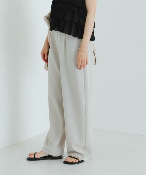 URBAN RESEARCH / アーバンリサーチ その他パンツ | 『3サイズ展開』『MADE IN JAPAN』カットジョーゼットイージースラックス | 詳細24