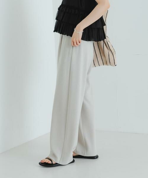 URBAN RESEARCH / アーバンリサーチ その他パンツ | 『3サイズ展開』『MADE IN JAPAN』カットジョーゼットイージースラックス | 詳細25