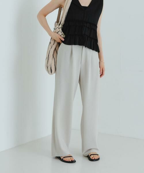 URBAN RESEARCH / アーバンリサーチ その他パンツ | 『3サイズ展開』『MADE IN JAPAN』カットジョーゼットイージースラックス | 詳細27