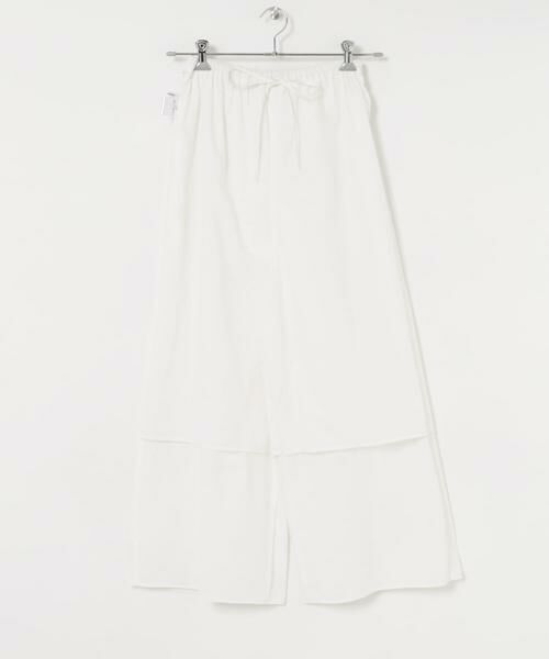 URBAN RESEARCH / アーバンリサーチ その他パンツ | コットンギャザーワイドパンツ | 詳細11