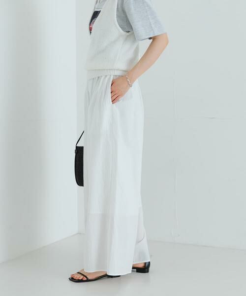 URBAN RESEARCH / アーバンリサーチ その他パンツ | コットンギャザーワイドパンツ | 詳細3