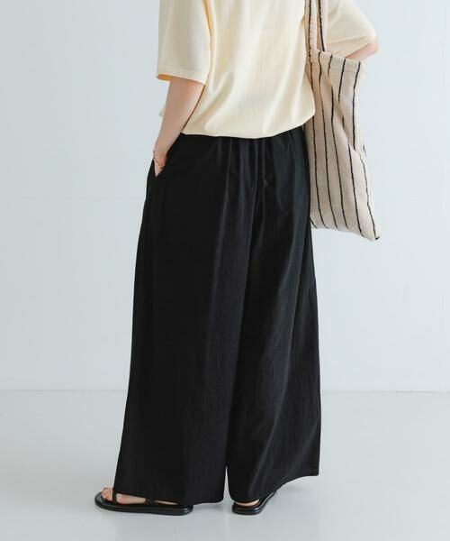 URBAN RESEARCH / アーバンリサーチ その他パンツ | コットンギャザーワイドパンツ | 詳細17