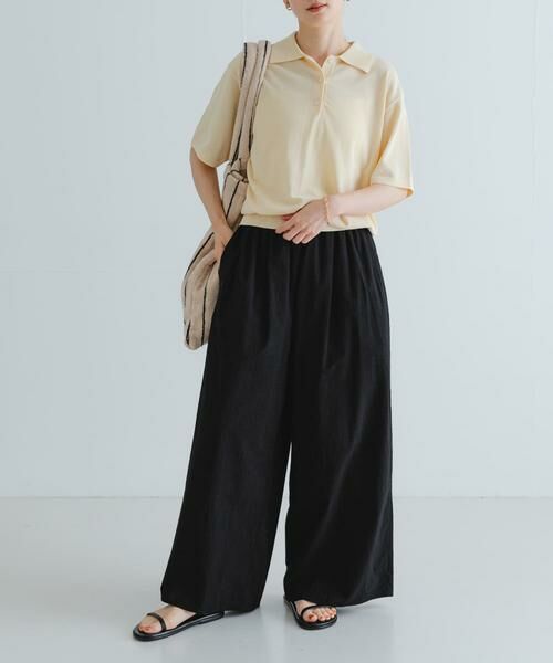 URBAN RESEARCH / アーバンリサーチ その他パンツ | コットンギャザーワイドパンツ | 詳細18