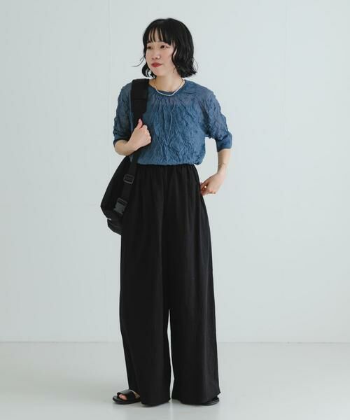 URBAN RESEARCH / アーバンリサーチ その他パンツ | コットンギャザーワイドパンツ | 詳細20