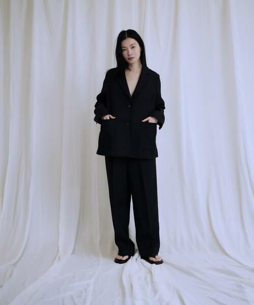 URBAN RESEARCH / アーバンリサーチ その他パンツ | 『3サイズ展開』new basic　リネンハイウエストパンツ | 詳細3