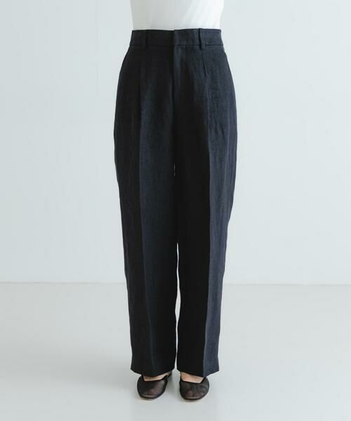 URBAN RESEARCH / アーバンリサーチ その他パンツ | 『3サイズ展開』new basic　リネンハイウエストパンツ | 詳細5