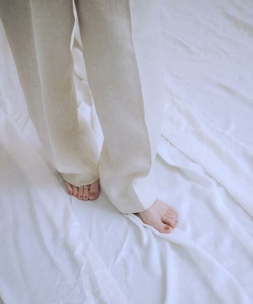 URBAN RESEARCH / アーバンリサーチ その他パンツ | 『3サイズ展開』new basic　リネンハイウエストパンツ | 詳細17