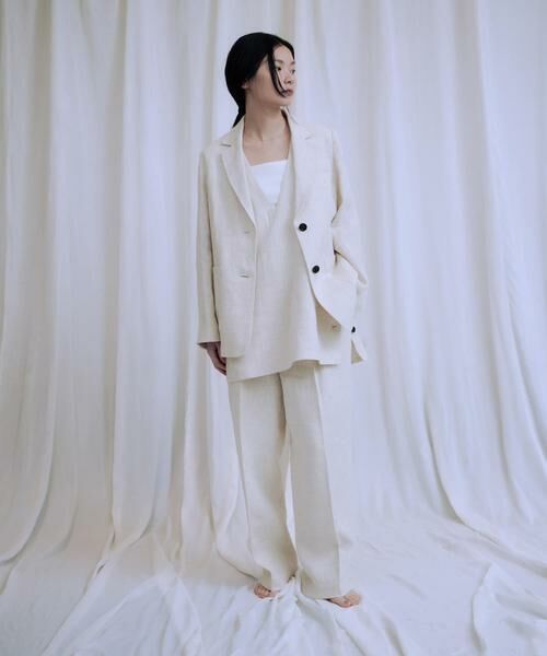 URBAN RESEARCH / アーバンリサーチ その他パンツ | 『3サイズ展開』new basic　リネンハイウエストパンツ | 詳細21