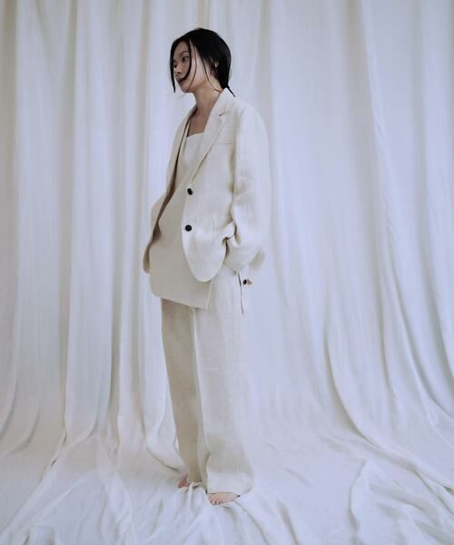 URBAN RESEARCH / アーバンリサーチ その他パンツ | 『3サイズ展開』new basic　リネンハイウエストパンツ | 詳細22