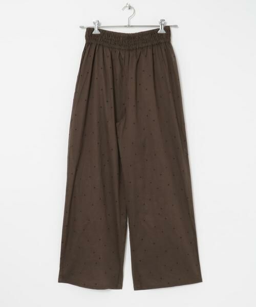 URBAN RESEARCH / アーバンリサーチ その他パンツ | new basic　オーガンジードットイージーパンツ | 詳細3