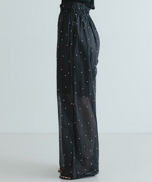 URBAN RESEARCH / アーバンリサーチ その他パンツ | new basic　オーガンジードットイージーパンツ | 詳細17