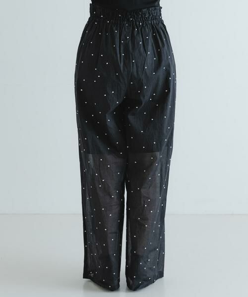 URBAN RESEARCH / アーバンリサーチ その他パンツ | new basic　オーガンジードットイージーパンツ | 詳細18