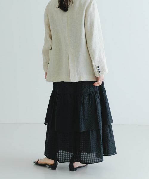 URBAN RESEARCH / アーバンリサーチ スカート | サッカーティアードロングスカート | 詳細6