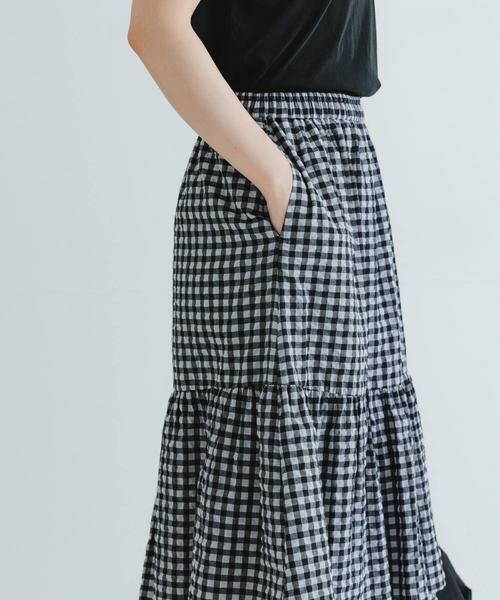 URBAN RESEARCH / アーバンリサーチ スカート | サッカーティアードロングスカート | 詳細13