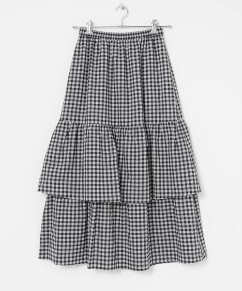 URBAN RESEARCH / アーバンリサーチ スカート | サッカーティアードロングスカート | 詳細20