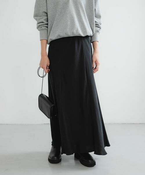 URBAN RESEARCH / アーバンリサーチ スカート | 『MADE IN JAPAN』キュプラフィブリルロングスカート | 詳細3