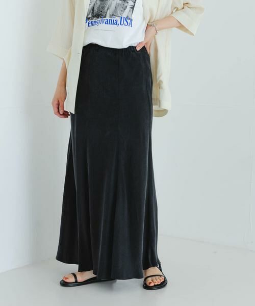 URBAN RESEARCH / アーバンリサーチ スカート | 『MADE IN JAPAN』キュプラフィブリルロングスカート | 詳細8