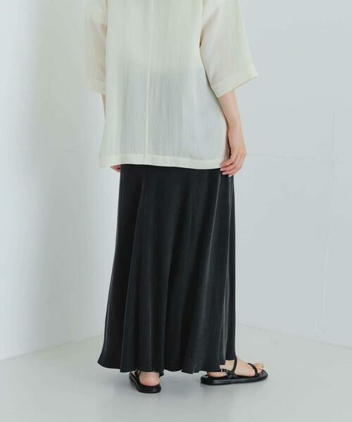 URBAN RESEARCH / アーバンリサーチ スカート | 『MADE IN JAPAN』キュプラフィブリルロングスカート | 詳細9