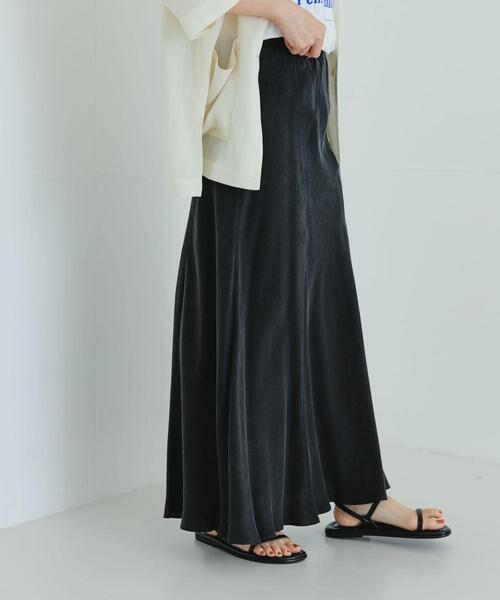 URBAN RESEARCH / アーバンリサーチ スカート | 『MADE IN JAPAN』キュプラフィブリルロングスカート | 詳細10