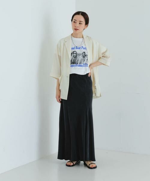 URBAN RESEARCH / アーバンリサーチ スカート | 『MADE IN JAPAN』キュプラフィブリルロングスカート | 詳細12