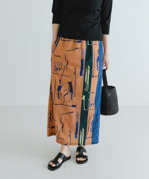 URBAN RESEARCH / アーバンリサーチ スカート | 『2サイズ展開』アートプリントストレートスカート | 詳細2