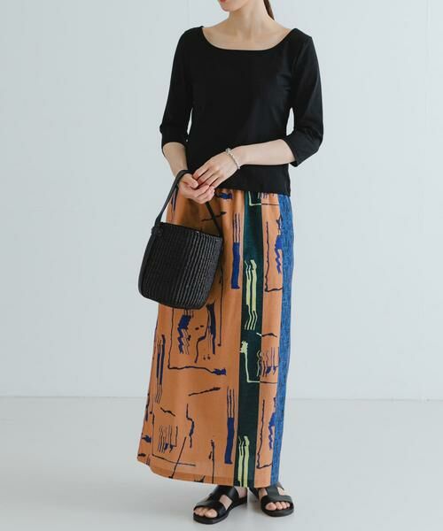 URBAN RESEARCH / アーバンリサーチ スカート | 『2サイズ展開』アートプリントストレートスカート | 詳細4