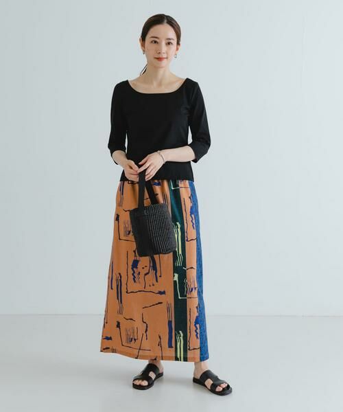 URBAN RESEARCH / アーバンリサーチ スカート | 『2サイズ展開』アートプリントストレートスカート | 詳細5
