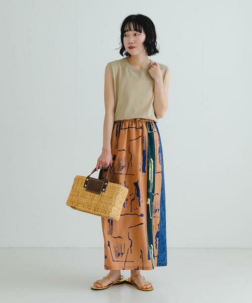 URBAN RESEARCH / アーバンリサーチ スカート | 『2サイズ展開』アートプリントストレートスカート | 詳細6