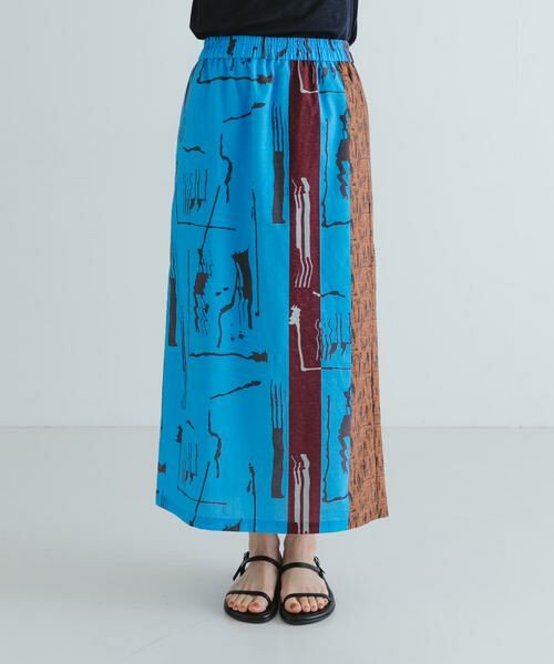 URBAN RESEARCH / アーバンリサーチ スカート | 『2サイズ展開』アートプリントストレートスカート | 詳細19