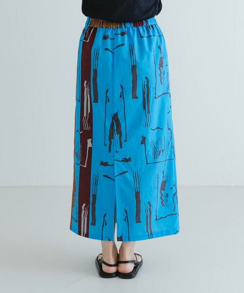 URBAN RESEARCH / アーバンリサーチ スカート | 『2サイズ展開』アートプリントストレートスカート | 詳細21