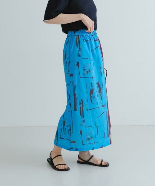URBAN RESEARCH / アーバンリサーチ スカート | 『2サイズ展開』アートプリントストレートスカート | 詳細12