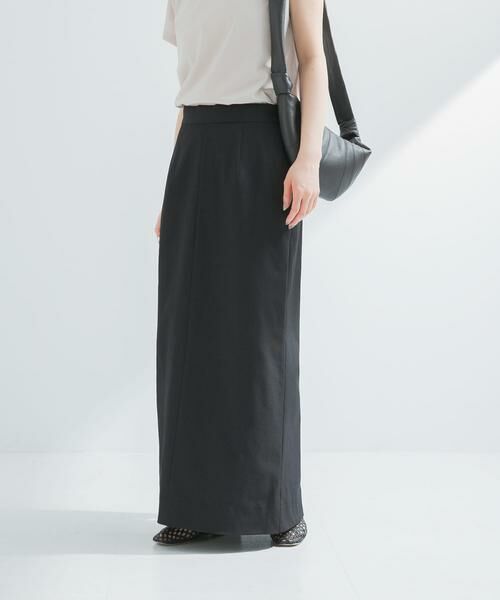 URBAN RESEARCH / アーバンリサーチ スカート | 『2サイズ展開』リネン混ロングスカート | 詳細3