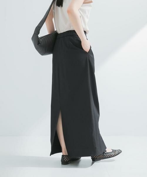 URBAN RESEARCH / アーバンリサーチ スカート | 『2サイズ展開』リネン混ロングスカート | 詳細6