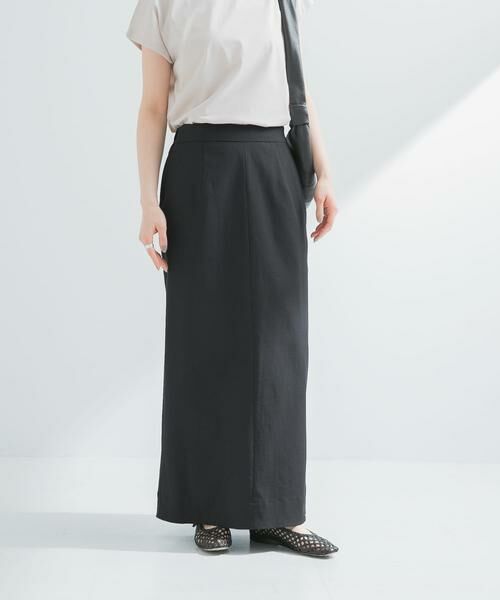 URBAN RESEARCH / アーバンリサーチ スカート | 『2サイズ展開』リネン混ロングスカート | 詳細7