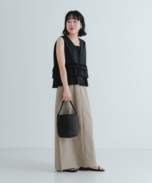 URBAN RESEARCH / アーバンリサーチ スカート | 『2サイズ展開』リネン混ロングスカート | 詳細25