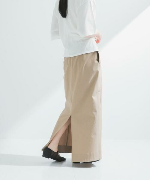 URBAN RESEARCH / アーバンリサーチ スカート | 『2サイズ展開』リネン混ロングスカート | 詳細20