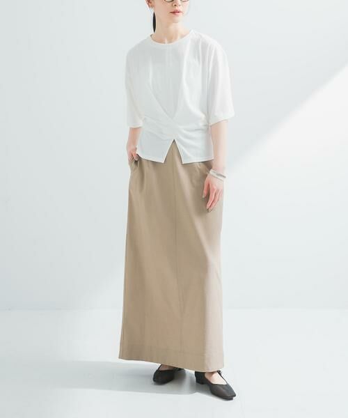URBAN RESEARCH / アーバンリサーチ スカート | 『2サイズ展開』リネン混ロングスカート | 詳細21