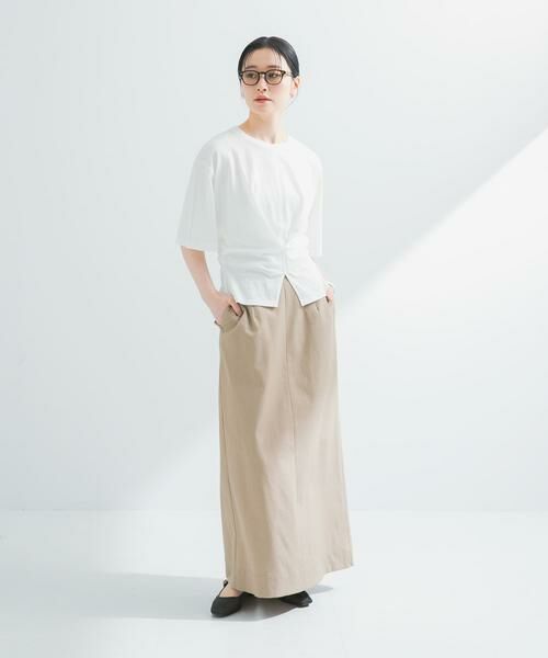 URBAN RESEARCH / アーバンリサーチ スカート | 『2サイズ展開』リネン混ロングスカート | 詳細22