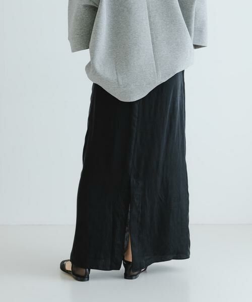 URBAN RESEARCH / アーバンリサーチ スカート | 『2サイズ展開』キュプラサテンストレートスカート | 詳細2