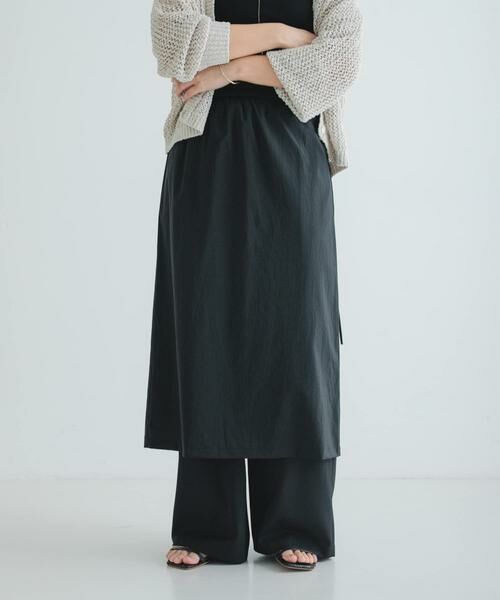 URBAN RESEARCH / アーバンリサーチ スカート | シアーミディレイヤードスカート | 詳細1