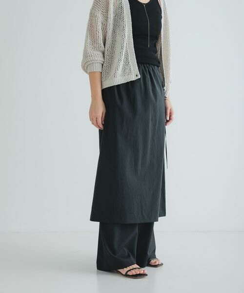URBAN RESEARCH / アーバンリサーチ スカート | シアーミディレイヤードスカート | 詳細3