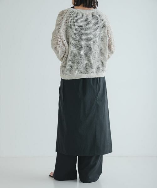 URBAN RESEARCH / アーバンリサーチ スカート | シアーミディレイヤードスカート | 詳細5