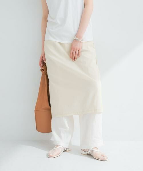 URBAN RESEARCH / アーバンリサーチ スカート | シアーミディレイヤードスカート | 詳細16